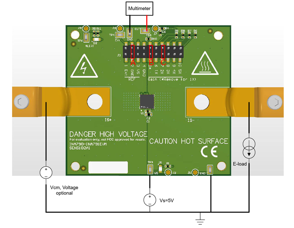 Location Circuit - Texas Instruments INA79xEVM Evaluation Modules